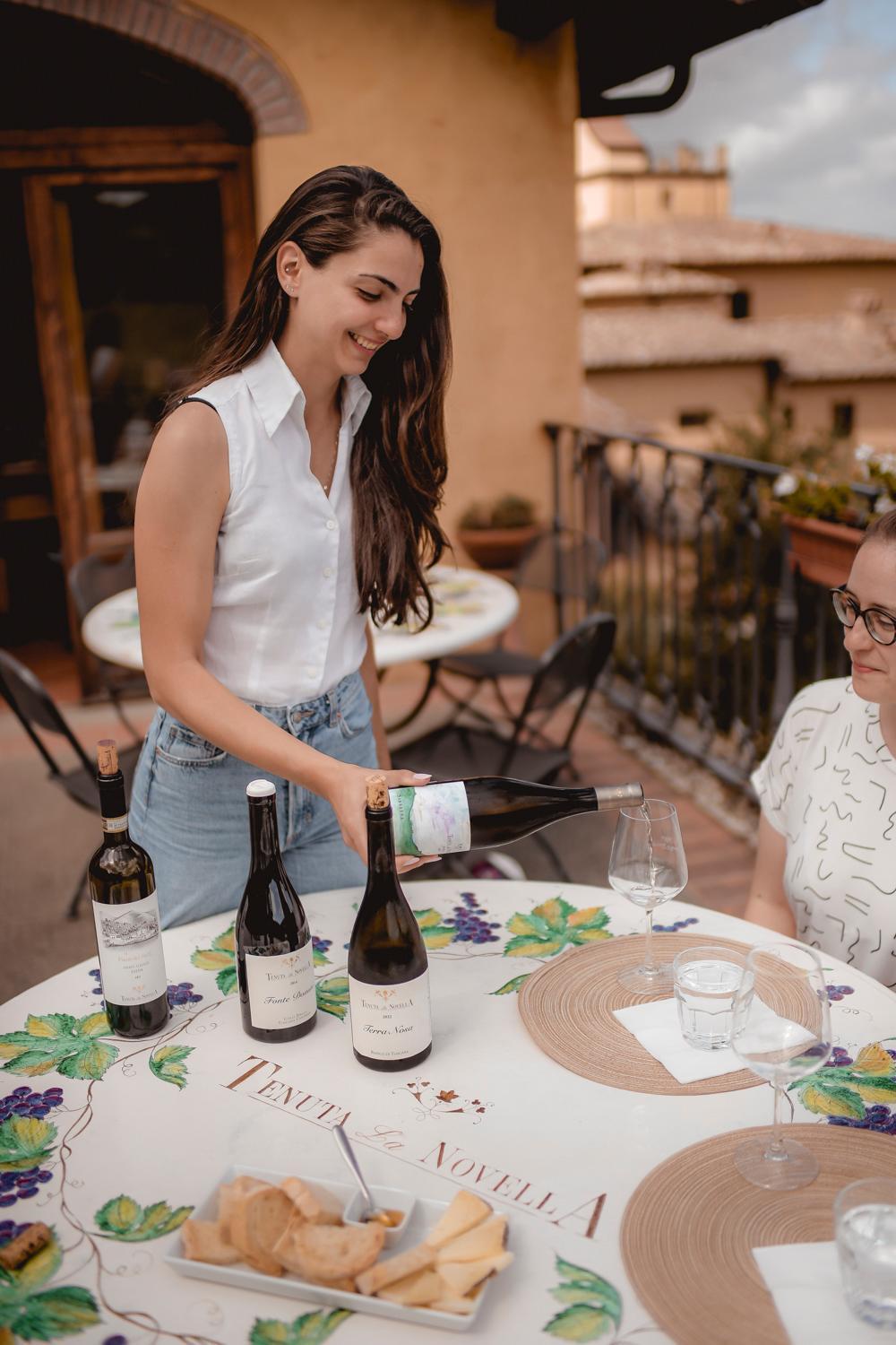 Ferienwohnung Tenuta La Novella Poggio Alla Croce Exterior foto